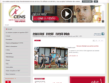 Tablet Screenshot of cens44.fr